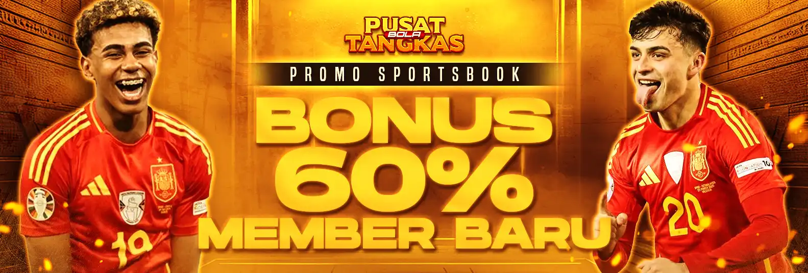 BONUS MEMBER BARU 60% SPORTBOOK