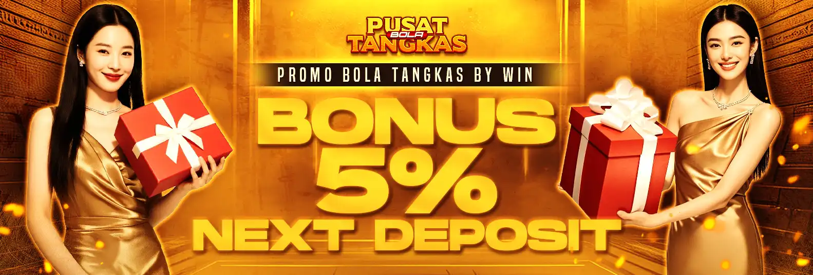 BONUS DEPOSIT 5 % BOLA TANGKAS BY WINNING